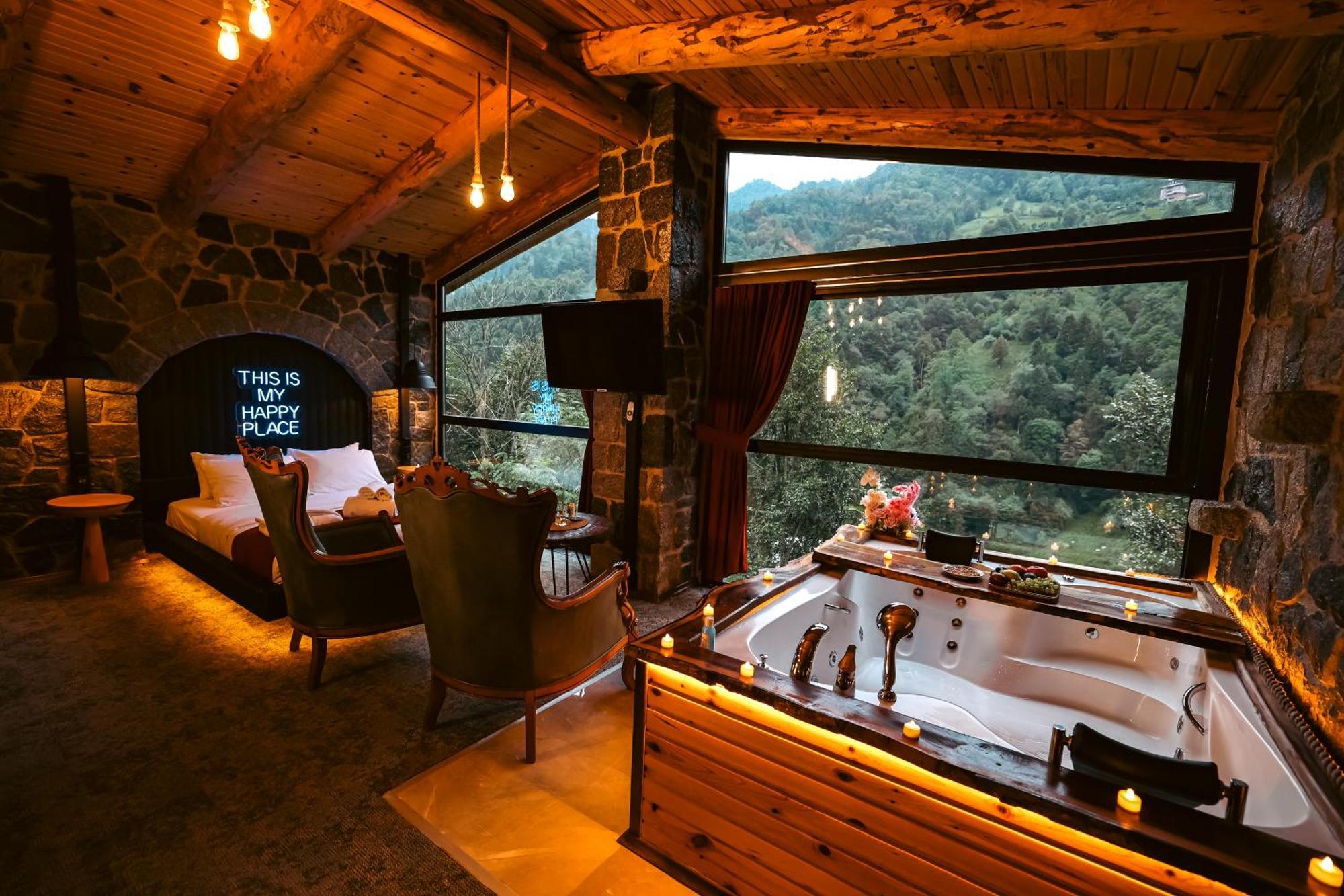 Bungalove Tatil Koeyue Camlihemsin Экстерьер фото