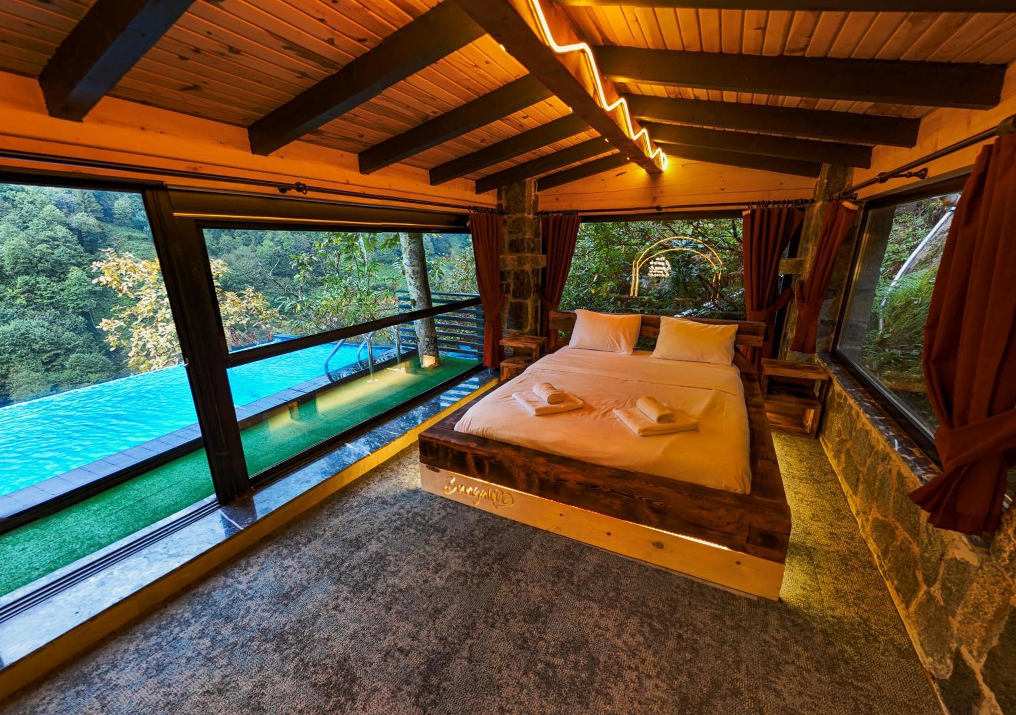 Bungalove Tatil Koeyue Camlihemsin Экстерьер фото